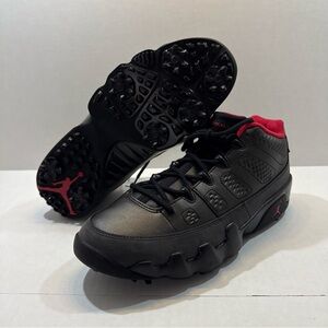 Nike Air Jordan 9 Low Golf Black True Red Men’s size 9 FJ5934-002 New